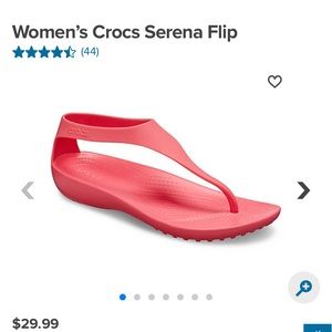 Women’s Crocs Serena Flip (size 5)